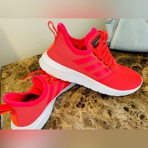 New Women’s Adidas Ortholite Float Sneakers in Bright Coral Sz 9